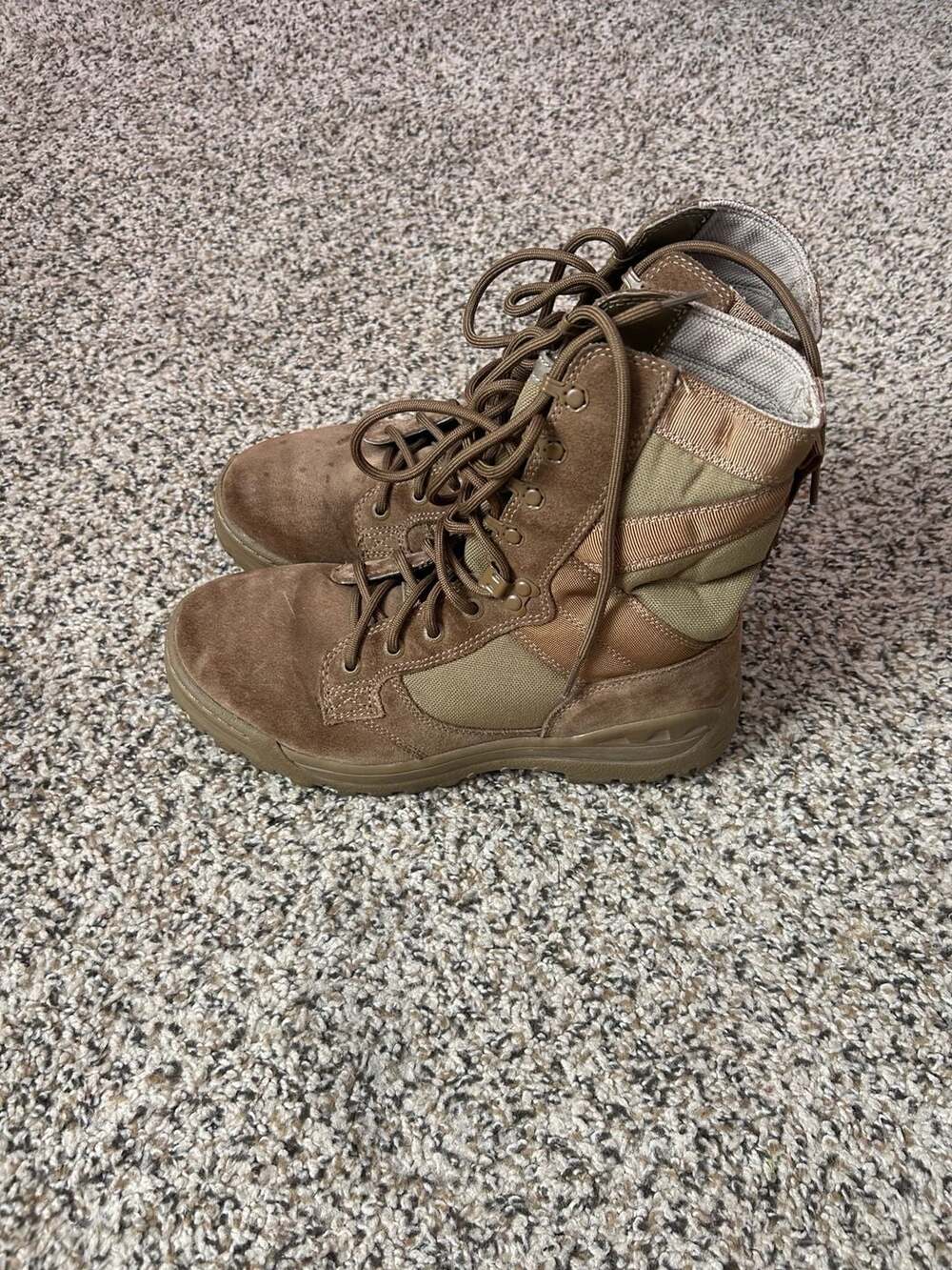Magnum Scorpion Desert Combat Boots Size 8.0 Brown Suede